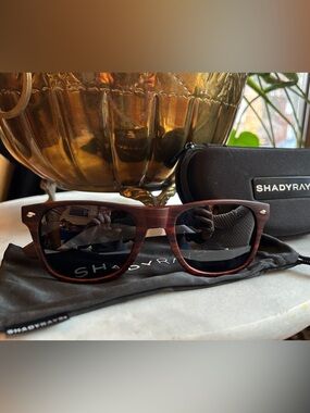 Shady Rays Women's Tortoise Frame Sunglasses with Black Lenses